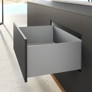 Боковина Хеттих короба AvanTech YOU, H251, NL550, цвет серебристый, левая