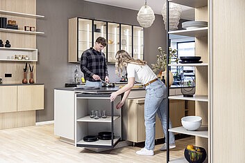 Хеттих Нижний поворотный механизм FurnSpin S, Silent System, правый