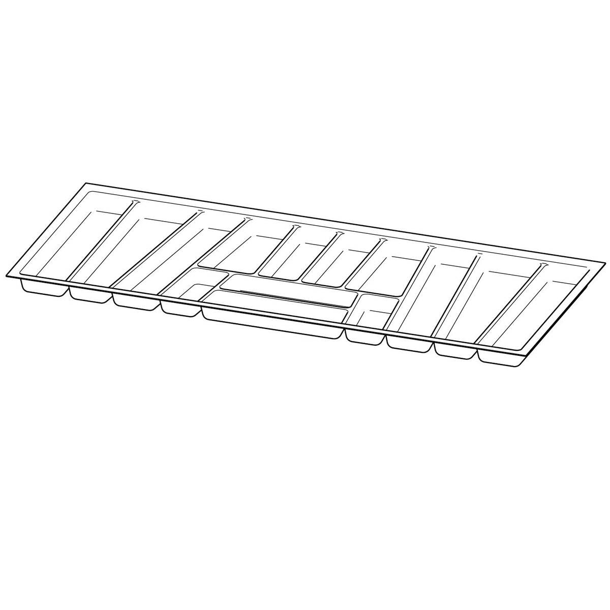Хеттих Внутренняя организация OrgaTray 740, NL550, B1200, цвет антрацит