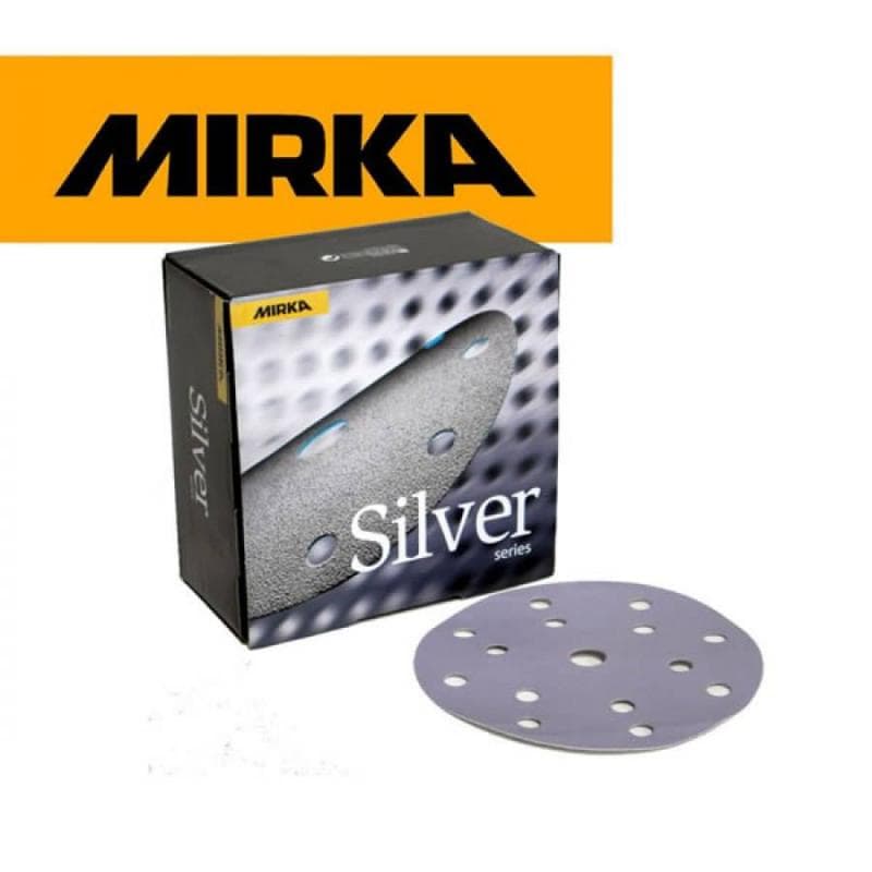 Шлифовальный круг на бумажной основе липучка Mirka Q.SILVER
