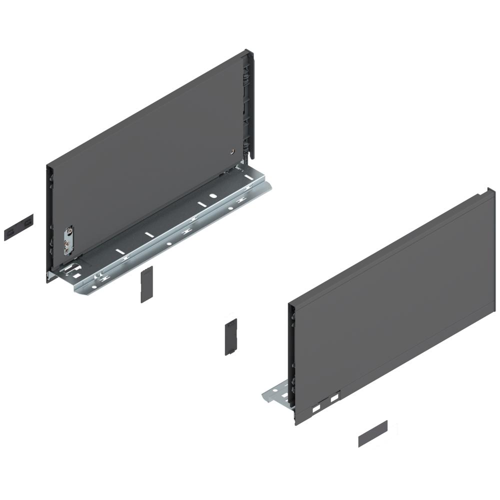 Царга Блюм Царги LEGRABOX высота C (177,0 мм), НД=350 мм, левая и правая, LEGRABOX pure, Серый орион
