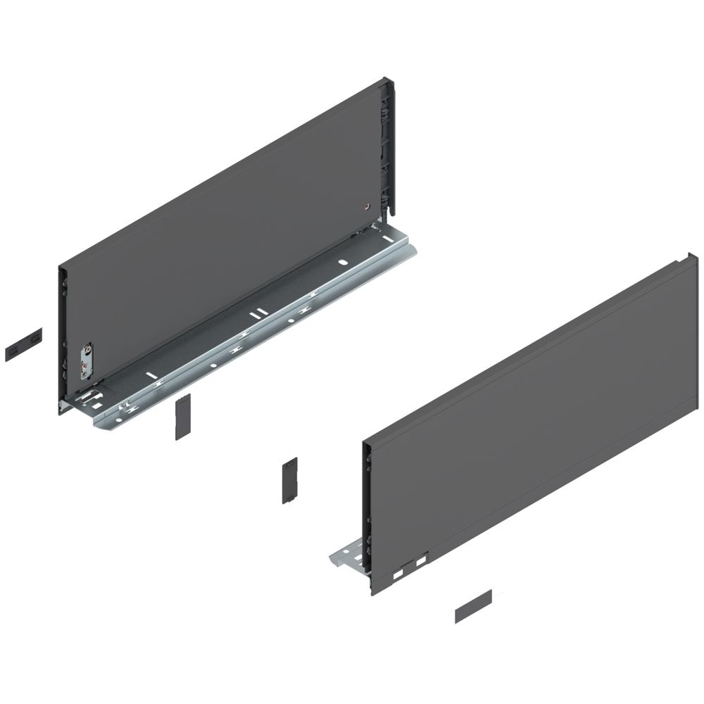 Царга Блюм Царги LEGRABOX, высота C (177,0 мм), НД=450 мм, левая и правая, LEGRABOX pure, Серый орион