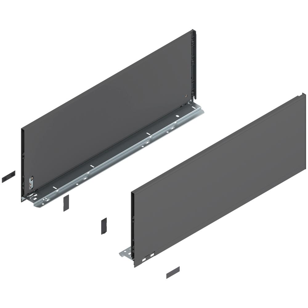 Царга Блюм Царги LEGRABOX, высота F (241,0 мм), НД=650 мм, левая и правая, LEGRABOX pure