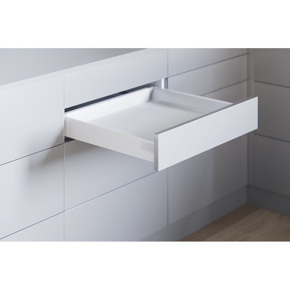 Комплект ящика Блюм TANDEMBOX antaro, высота N под духов. шкаф, 450 белый шелк