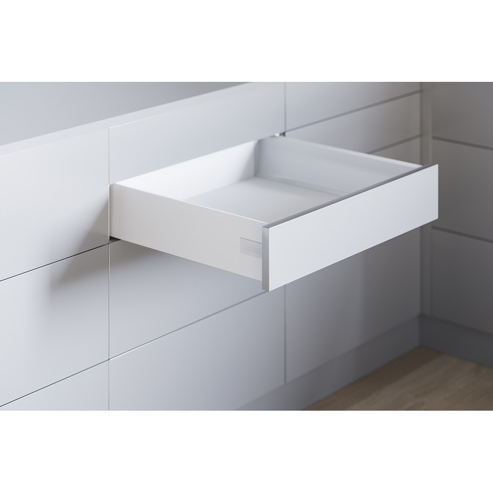 Комплект ящика Блюм TANDEMBOX antaro TIP-ON BLUMOTION высота K, 500 мм, белый шелк