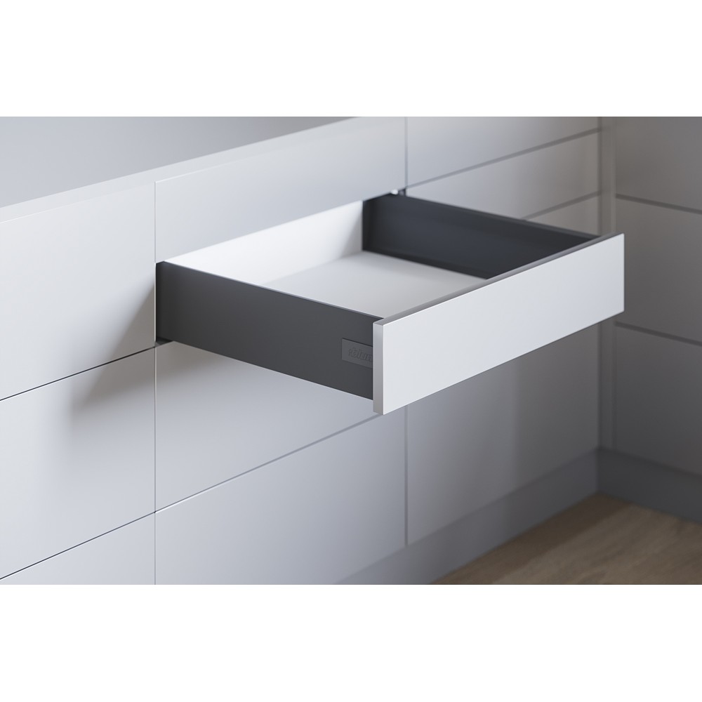Комплект ящика Блюм TANDEMBOX antaro TIP-ON BLUMOTION высота M, 500 мм, серый ОРИОН