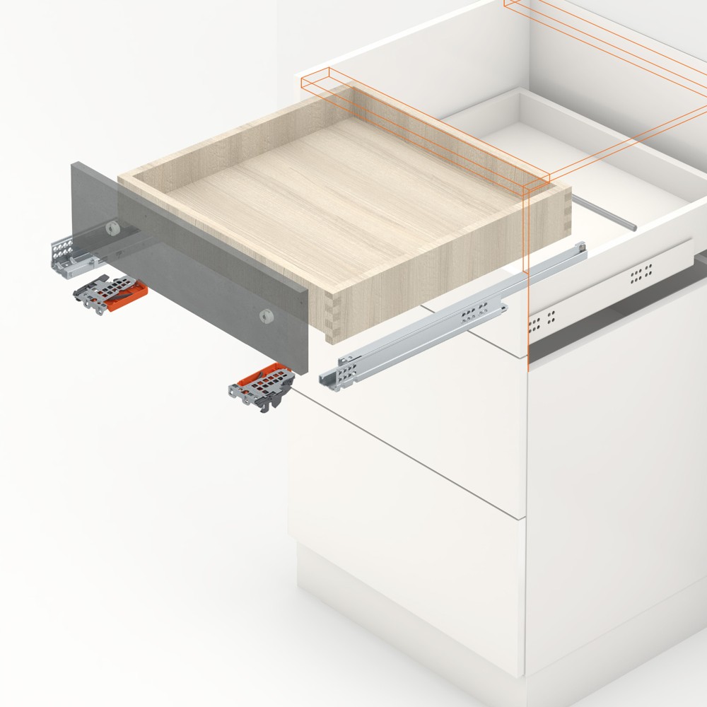 Комплект направляющих Блюм TANDEM BLUMOTION 500 мм