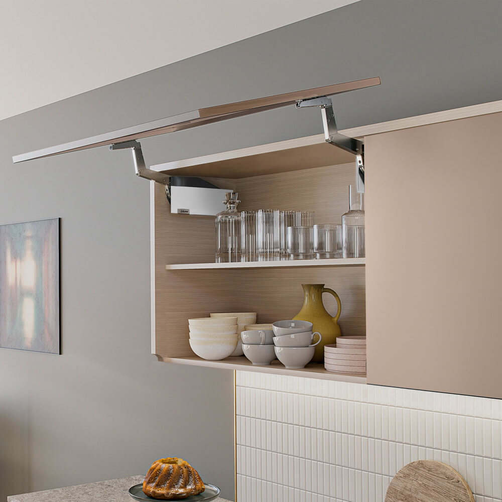 Комплект подъёмника Блюм AVENTOS HS top 25/35 БЕЛЫЙ