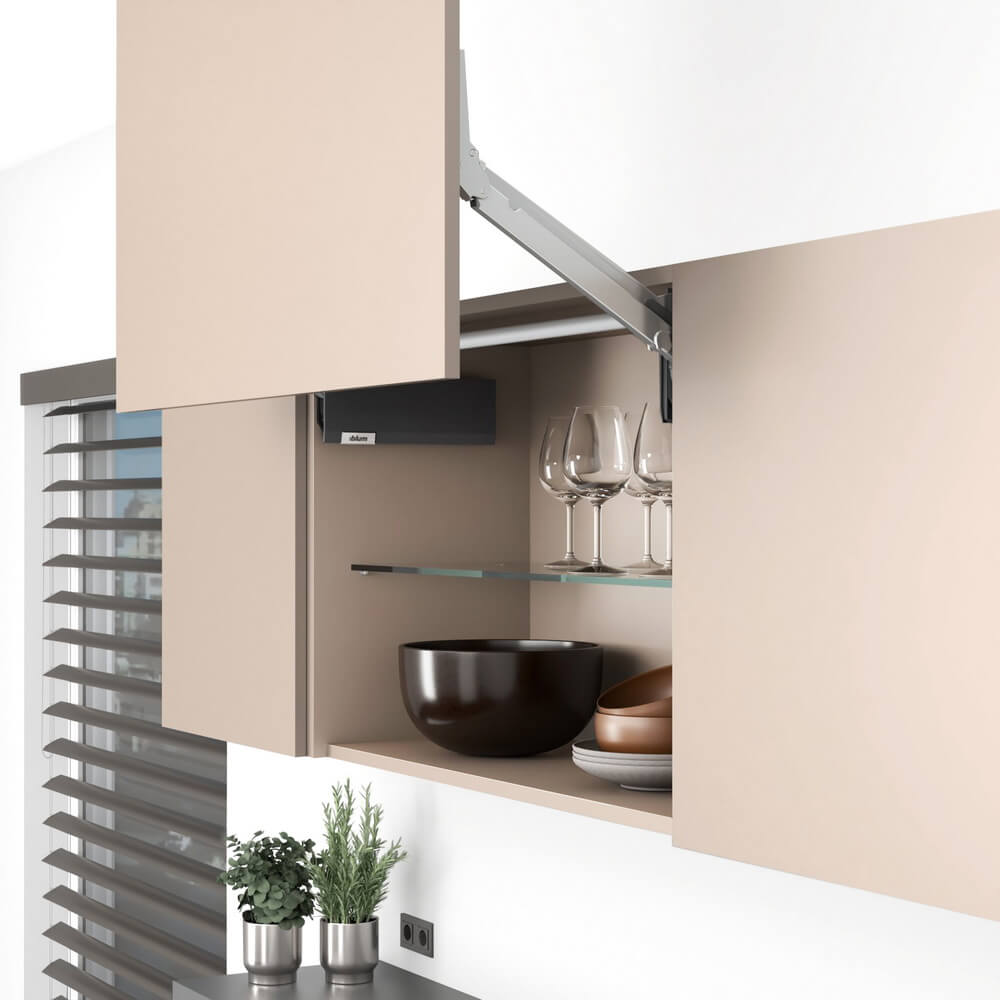 Комплект подъёмника Блюм AVENTOS HL top 22/35 серый ОРИОН