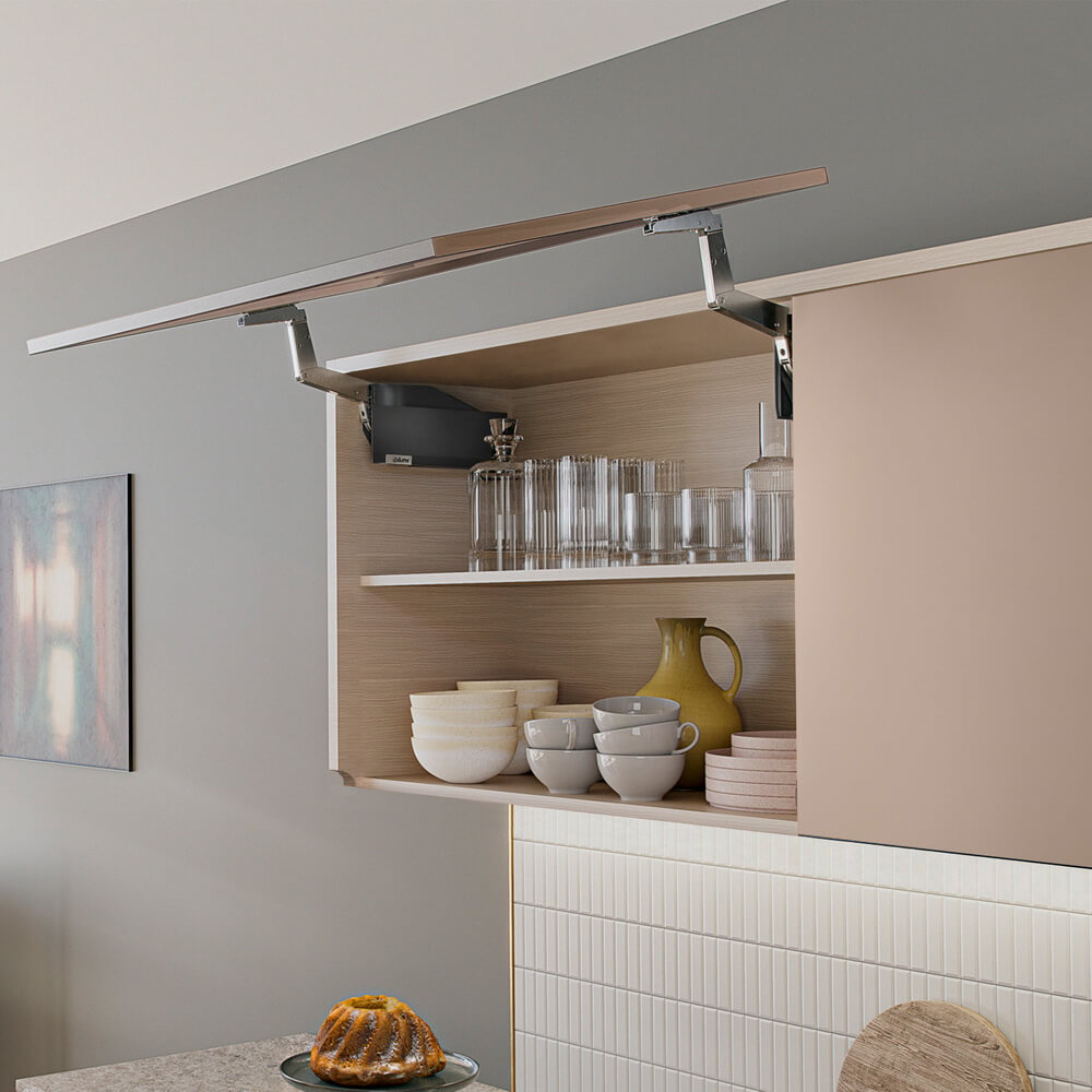 Комплект подъёмника Блюм AVENTOS HS top 22/35 серый ОРИОН