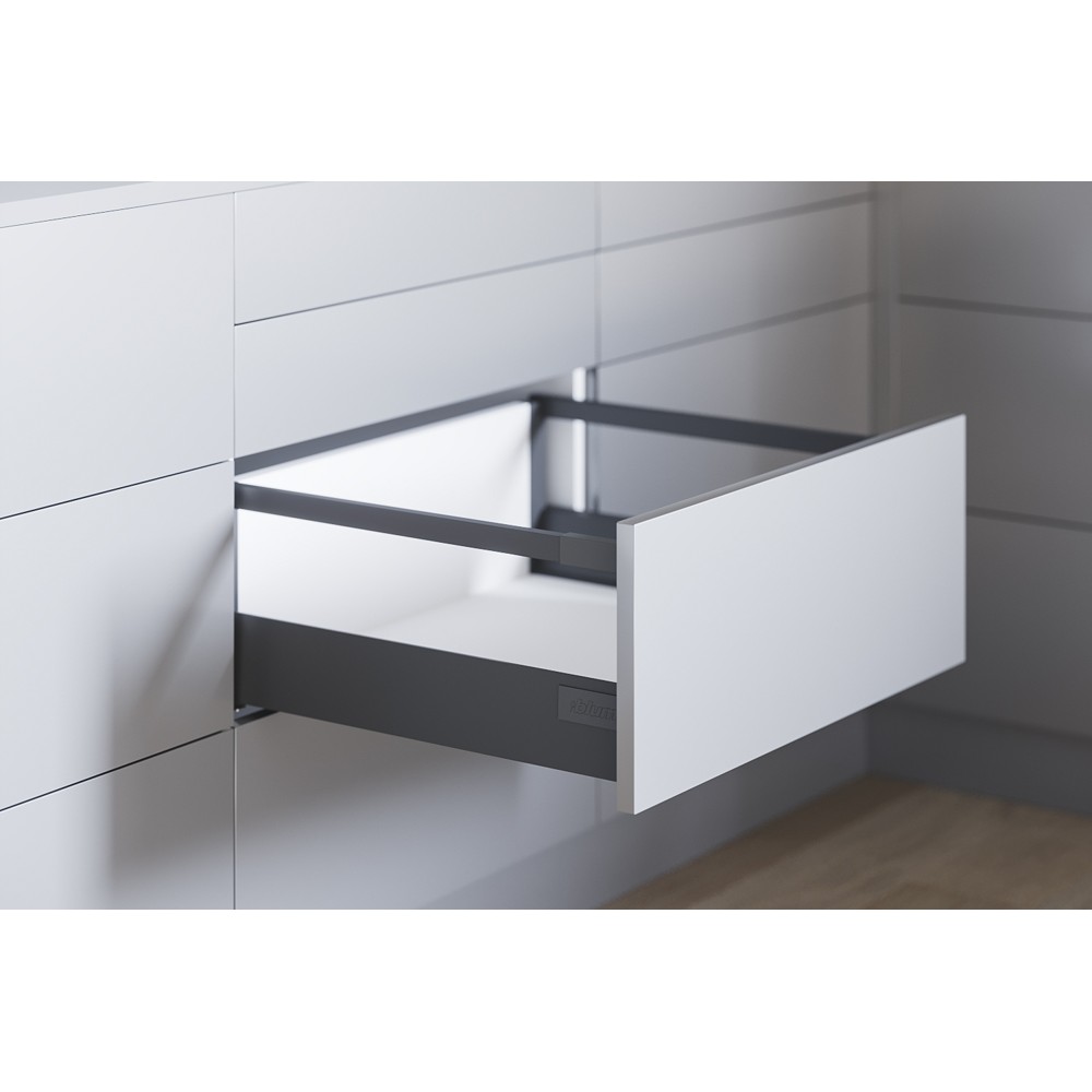 Комплект ящика Блюм TANDEMBOX antaro TIP-ON BLUMOTION высота D, 300 мм, серый ОРИОН