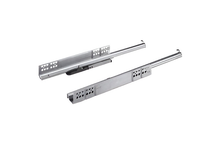 Направляющая Хеттих * Quadro SFP L550 частичного выдвижения Push to open G25, ЕВ 20, левая, под замки, (V24)
