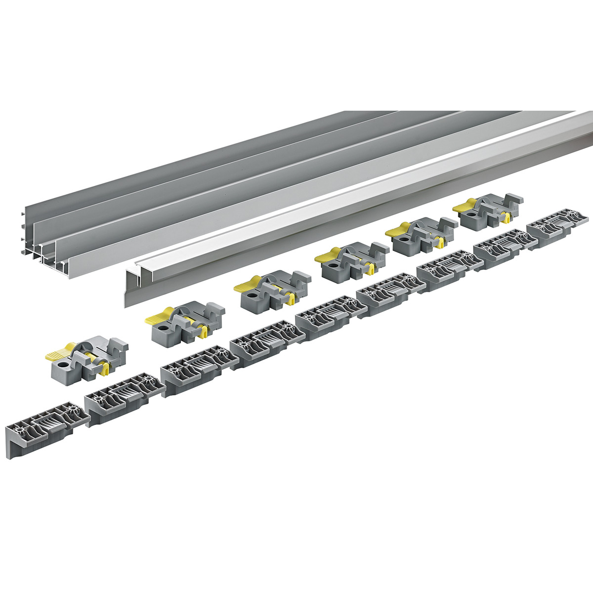 Комплект Хеттих ПРОФИЛЕЙ TOPLINE XL STRONG/STB19.0,L2300, АЛЮМИНИЙ,АНОДИРОВАННЫЙ