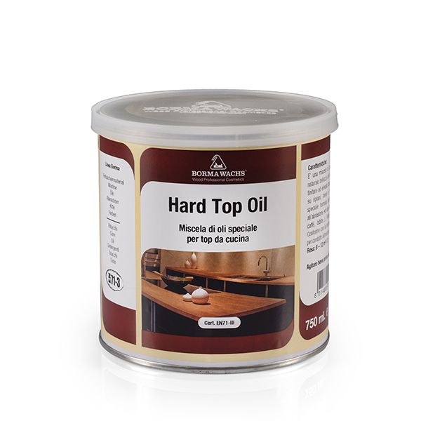Твердое масло для столешниц N - Hard top oil N (750 мл) Borma Wachs
