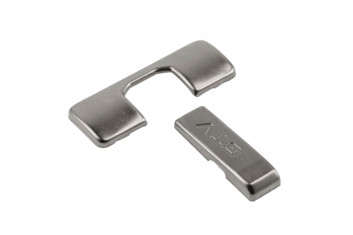 GTV КОМПЛЕКТ ЗАГЛУШЕК ДЛЯ ПЕТЛИ SILENTO PRO, ЦВЕТ ЧЕРНЫЙ