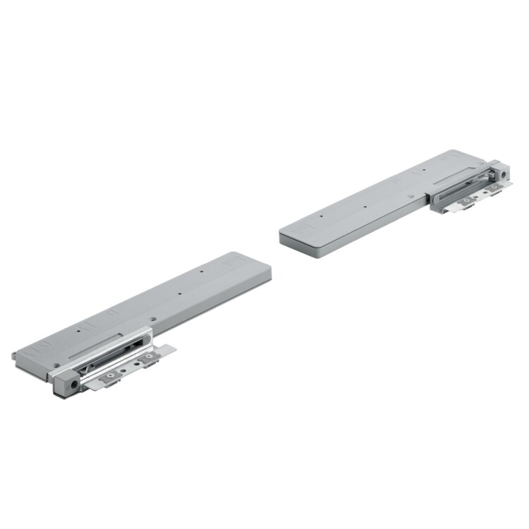 9277096 Комплект демпферов Silent System TopLine L для закрывания, 2 двери, 20 кг, монтаж над верхней панелью