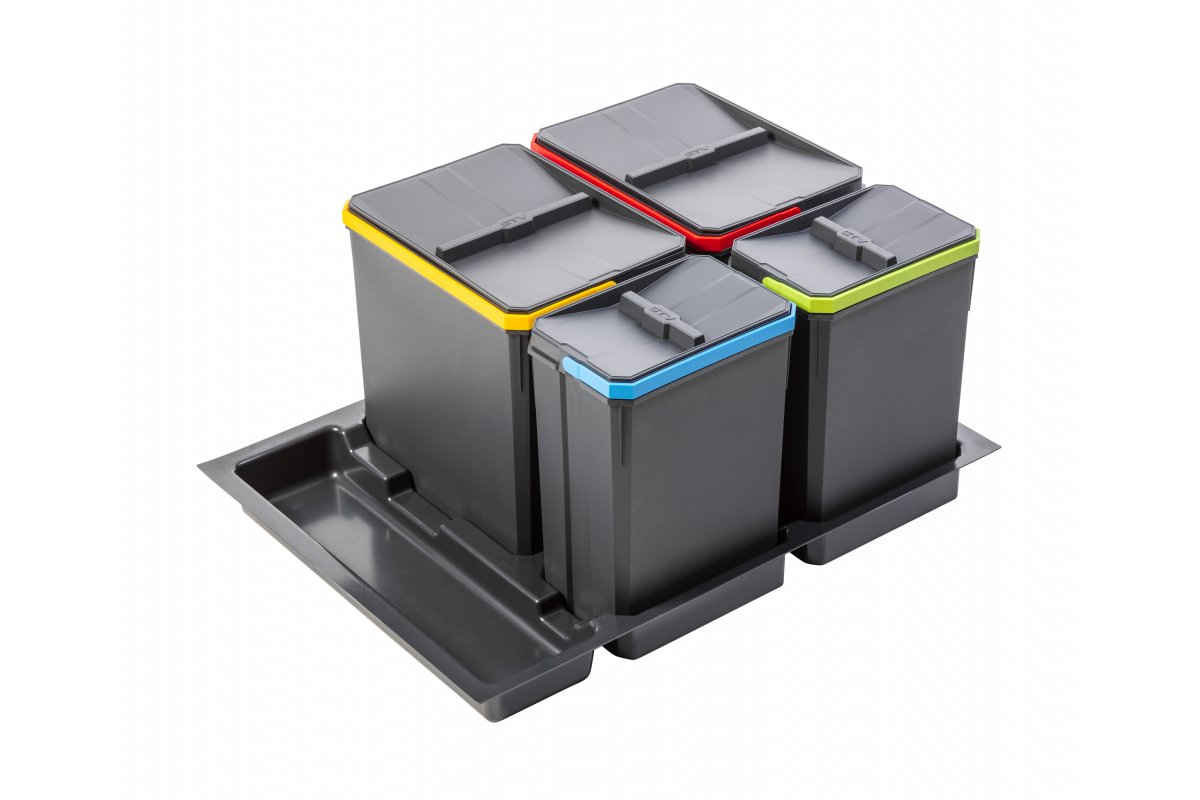 GTV СИСТЕМА ХРАНЕНИЯ AXISPACE В БАЗУ 700ММ, 2×15L, 2×7L