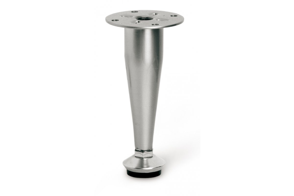 GTV НОЖКА МЕБЕЛЬНАЯ D-03, H=100MM, ЦВЕТ САТИН