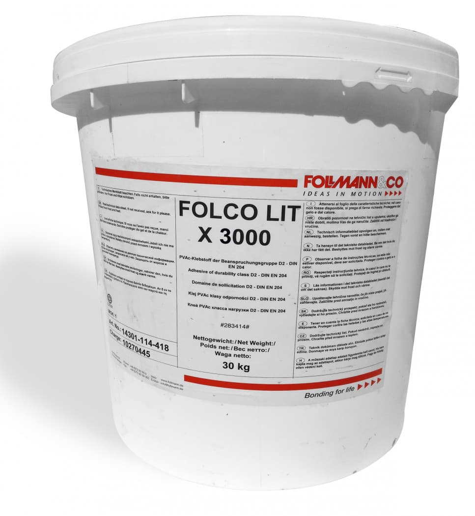 Клей ПВА FOLCO LIT X 3000 Follmann