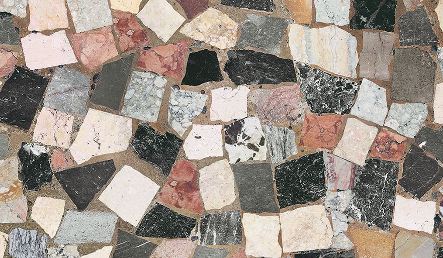 Пластик Эггер Камень мозаика F009 ST9 0,8 мм 2790×2060 мм