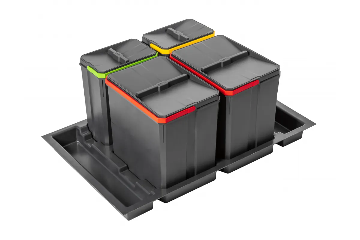 GTV ПОДДОН ДЛЯ ВЁДЕР AXISPACE В БАЗУ 800ММ, 2×15L, 2×7L