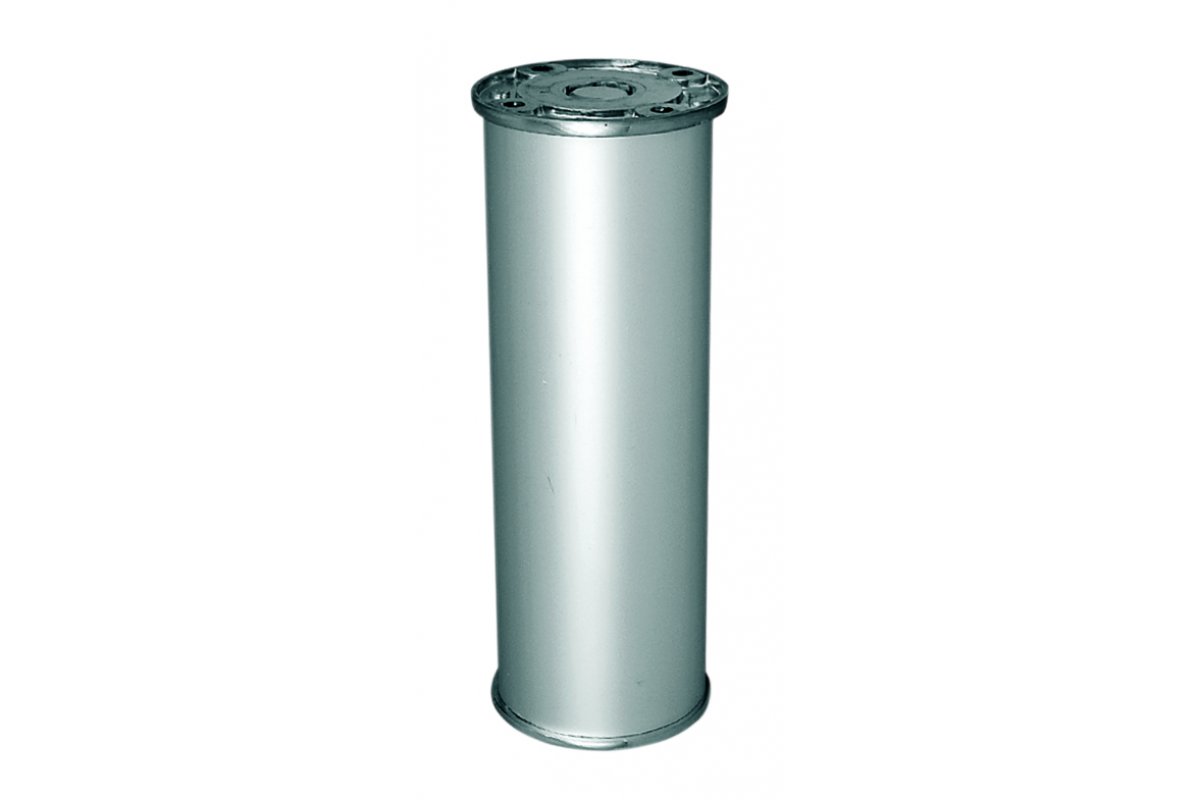 GTV НОЖКА МЕБЕЛЬНАЯ D-869, H=150MM, ЦВЕТ АЛЮМИНИЙ