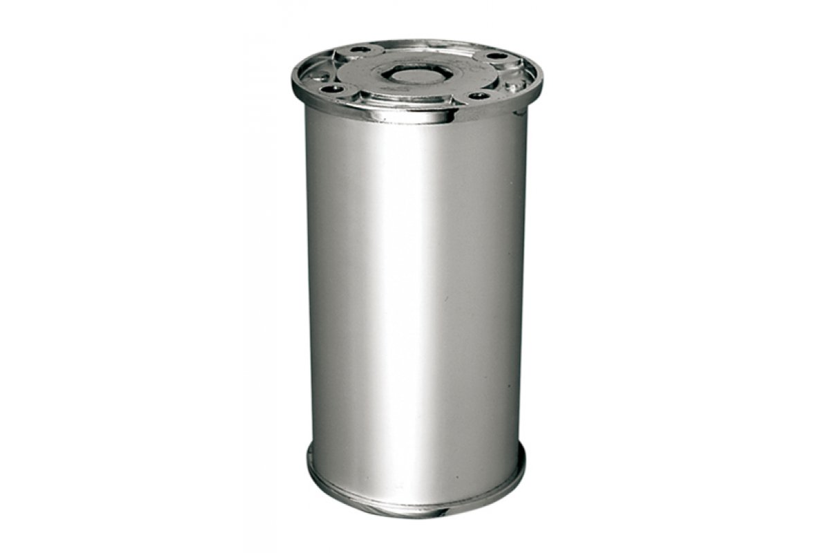 GTV НОЖКА МЕБЕЛЬНАЯ D-867, H=100MM, ЦВЕТ АЛЮМИНИЙ