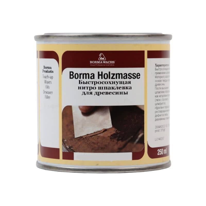 Шпаклевка нитро Holzmasse (250мл) цв.30 Borma Wachs 1800 CI