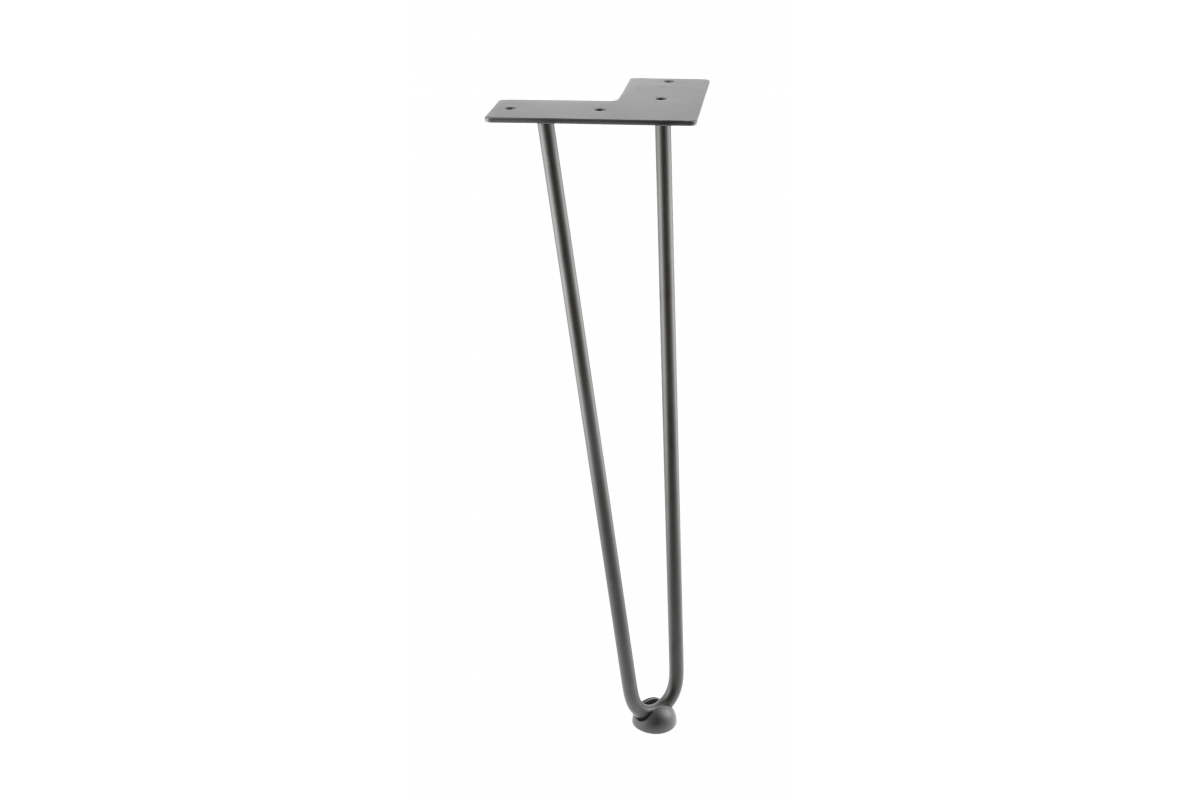 GTV ОПОРА ARTO, 10×406MM, ЦВЕТ ЧЁРНЫЙ МАТОВЫЙ + СТОПКА В К-П