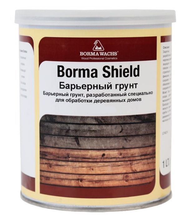 Барьерный грунт для деревянных домов, 1 л Borma Wachs 3630