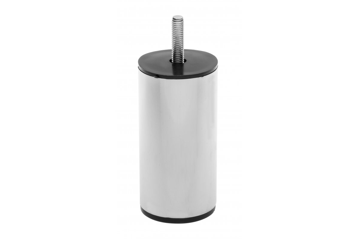 GTV НОЖКА КРУГЛАЯ STR-50, 100MM, ЦВЕТ ХРОМ