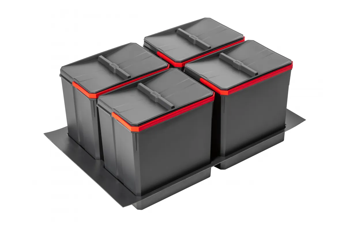 GTV СИСТЕМА ХРАНЕНИЯ AXISPACE В БАЗУ 900ММ, 4×15L
