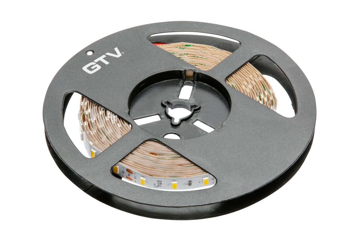 GTV ЛЕНТА СВЕТОДИОДНАЯ FLASH 5630, 300 LED, 12V, IP20, 80W, 10MM, 5M, ЦВЕТ ТЁПЛЫЙ БЕЛЫЙ
