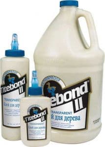 Клей ПВА Titebond II Transparent Premium Wood Glue 473 мл