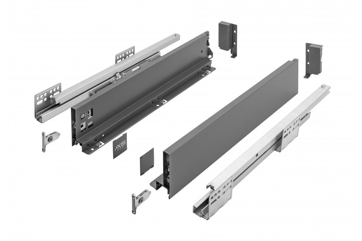 Комплект ящика 86х450 AXIS PRO антрацит