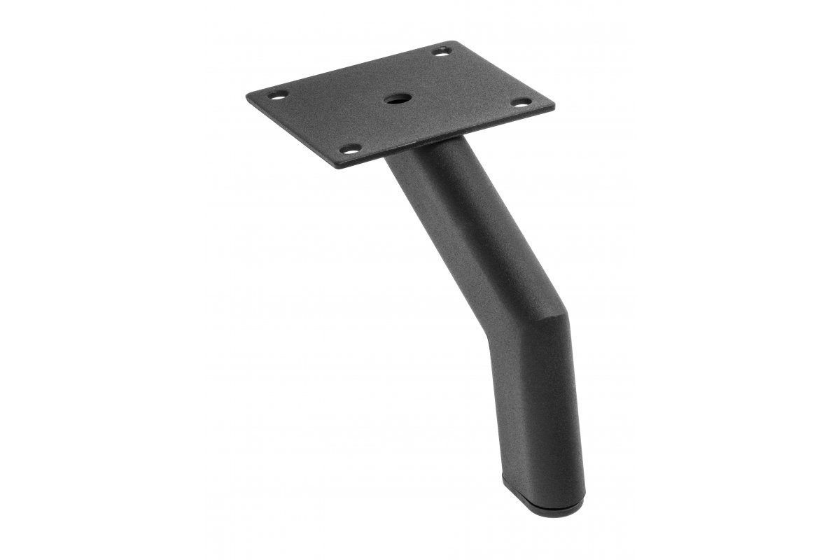 GTV НОЖКА МЕБЕЛЬНАЯ STOMP H=120MM, ЦВЕТ ЧЁРНЫЙ