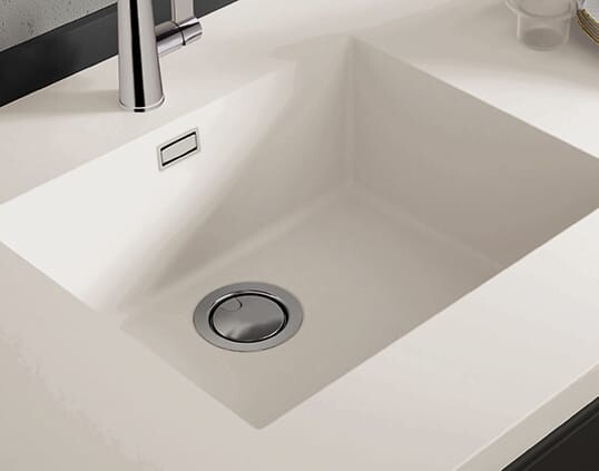 Мойка врезная 0032 Bianco Kos FENIX 500×400