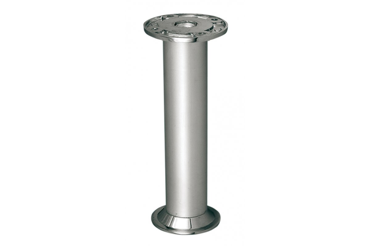 GTV НОЖКА МЕБЕЛЬНАЯ D-868, H=150MM, ЦВЕТ АЛЮМИНИЙ