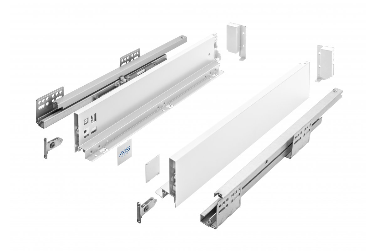 Комплект ящика 86х350 AXIS PRO белый