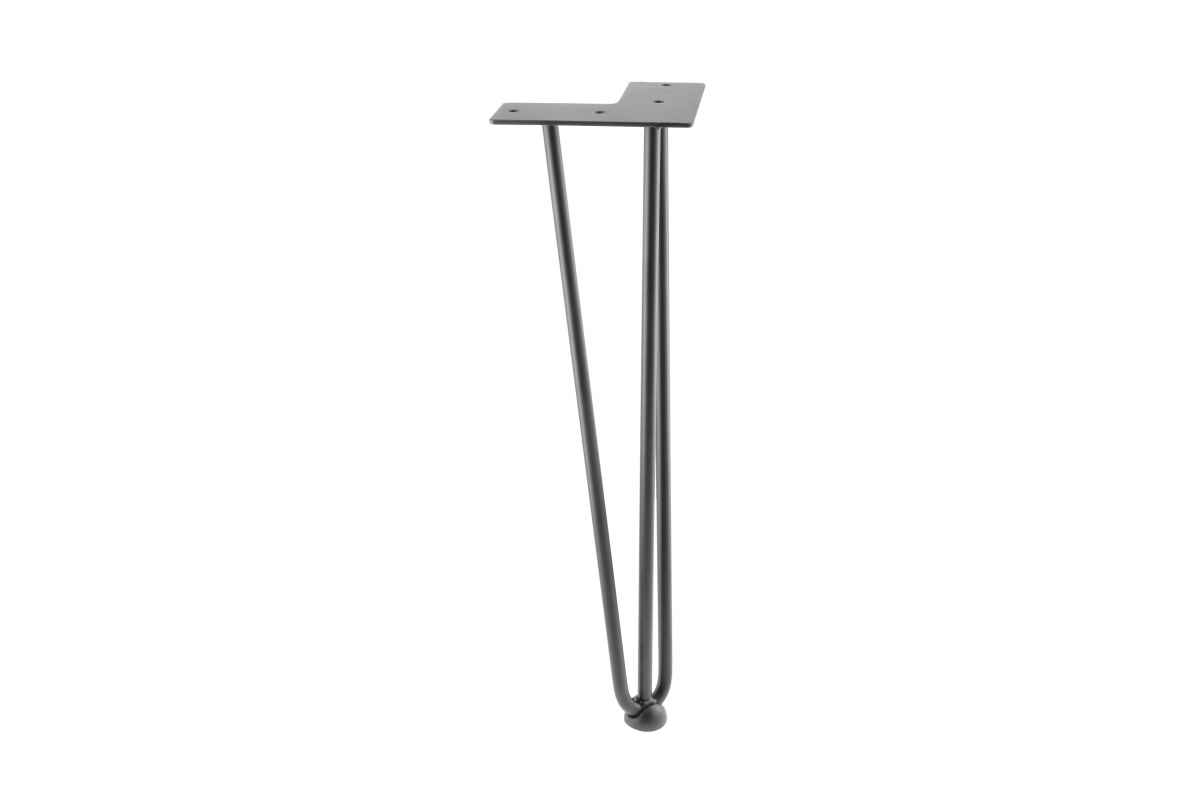 GTV ОПОРА ARTO, 12×406MM, ЦВЕТ ЧЁРНЫЙ МАТОВЫЙ + СТОПКА В К-П