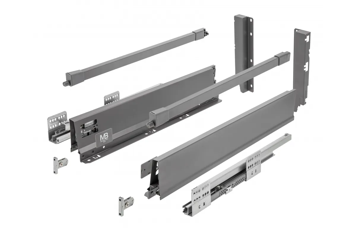 Комплект ящика 199×550 Modern Box PRO антрацит