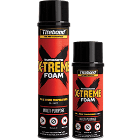 Монтажная пена Titebond WeatherMaster™ Multi-Purpose – всесезонная монтажная пена 340 гр