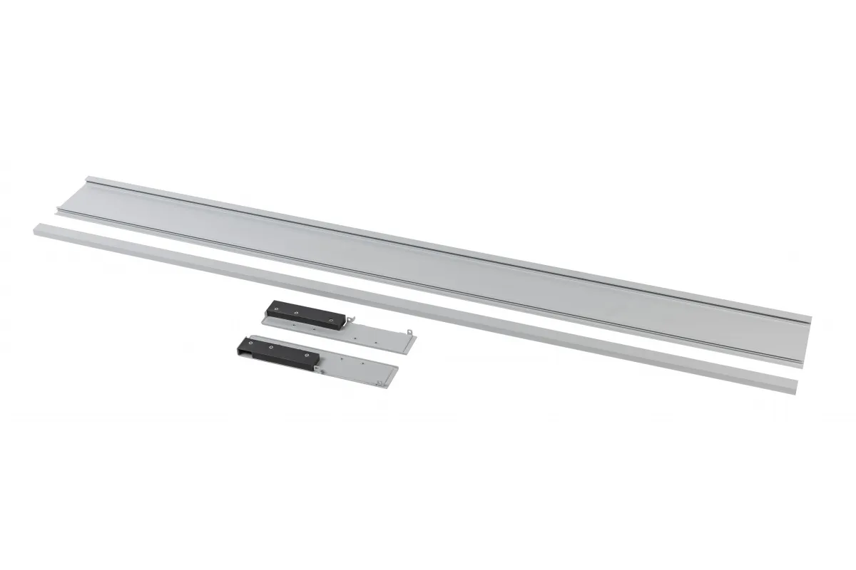 GTV КОМПЛЕКТ (ПАНЕЛЬ+РЕЛИНГ+КРЕПЛЕНИЕ) ВНУТРЕННЕГО ЯЩИКА AXISPRO L-199MM, ЦВЕТ БЕЛЫЙ